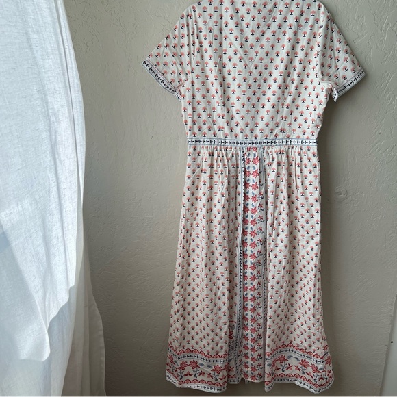 Gal Meets Glam Alisa Floral Button Front Maxi Dress Unicorn 🦄 - Picture 13 of 14